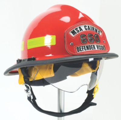 Defender® Visor for Cairns 660C Metro and Invader 664 Fire Helmets